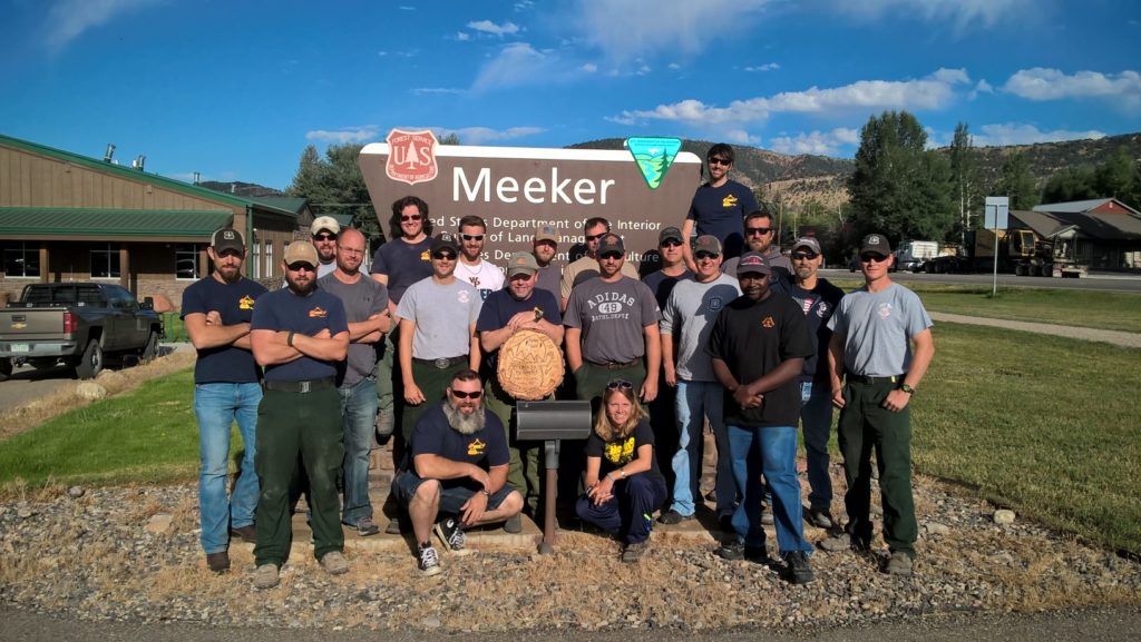 Me and the crew from the Mark Twain in Colorado. 